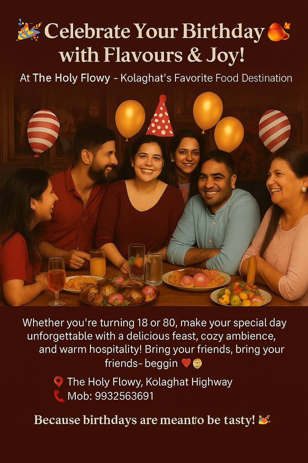 Family Dining at The Holy Flowy